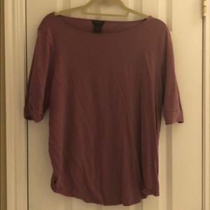 Ann Taylor mauve pink top
